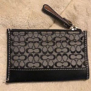 Coach key chain/coin purse